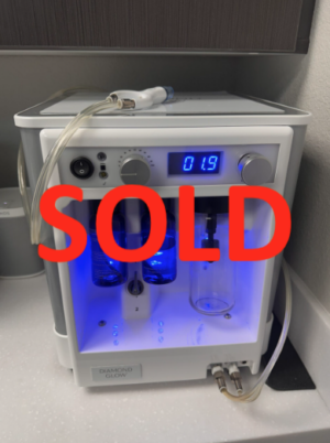 2020 Envy Medical Allergan Aesthetics Diamond Glow SP3 Dermalinfusion Facial System - Hour Count = 91 Hours - Free Shipping & 90 Day Warranty (km/swi)