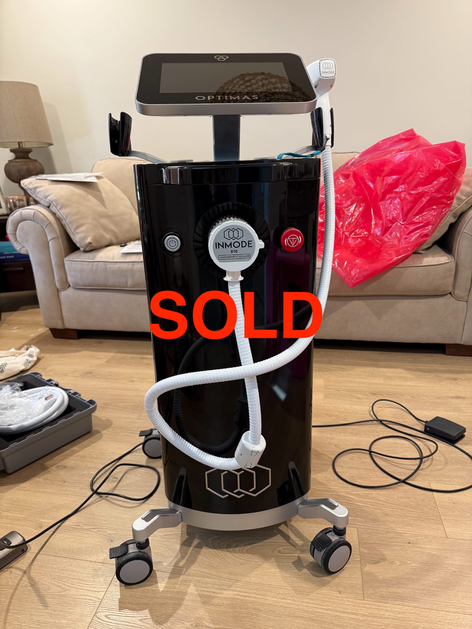 2023 Inmode Optimas w/ 3 Handpieces - Lumecca SR515 IPL, Lumecca SR580 IPL, & Diolaze XL - LOW PULSES - Free Shipping & Warranty (jp/deb)s