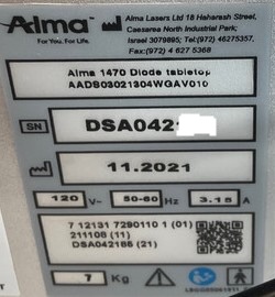 2021 Alma BeautiFill 1470nm Fat Grafting, Liposuction & Skin Tightening - INCLUDES TRAINING RESOURCE - Does Not Include Support for Consumable Purchasing - Includes Free Shipping and Warranty (jp/jg40-02)x - Image 18
