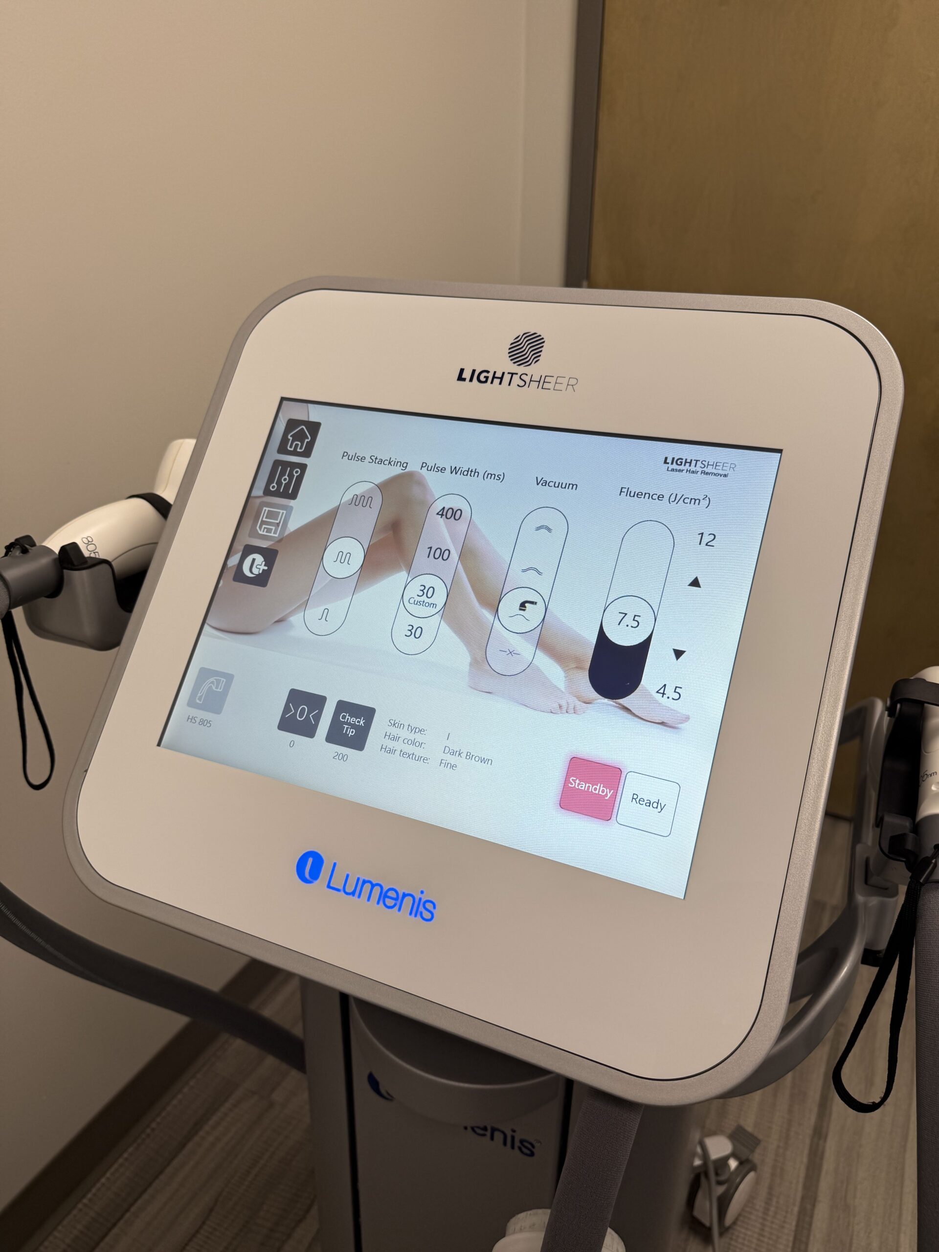 2022 Lumenis Lightsheer Quattro with (4) Handpieces with Low Pulses for Diode Hair Removal, Pigment, Vascular, Wrinkles, 4 Handpieces – HS 805 nm, HS 1060 nm with 22 x 35 mm Spot Sizes, XC 805 12x12mm, ET 1060 9x9mm Spot Sizes - Free Shipping & Warranty (jp/jus)x - Image 8