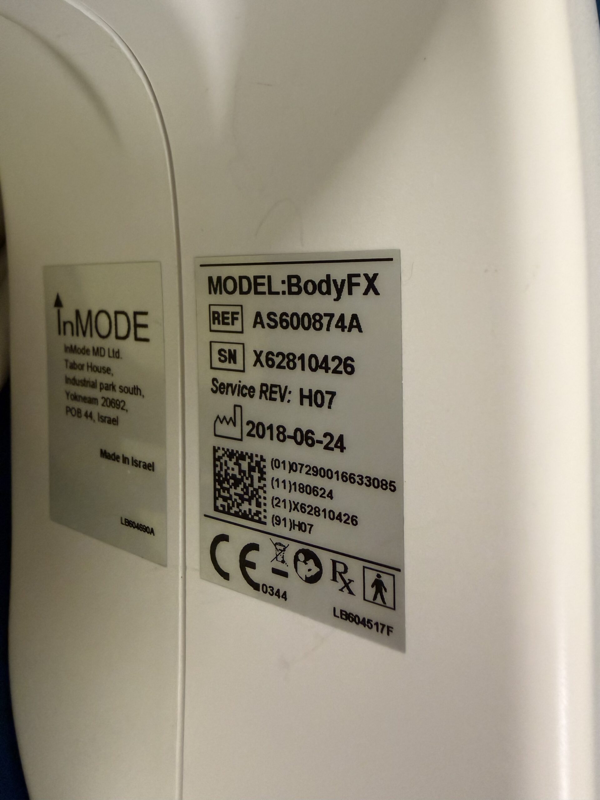 2018 InMode Contoura w/ (3) Handpieces - (1) Plus, (1) BodyFx, & (1) MiniFx Handpieces - Radio Frequency Cellulite Reduction & Smoothing & Skin Tightening - Perfect Condition - Free Shipping and Warranty (km/dan-ve)s - Image 20