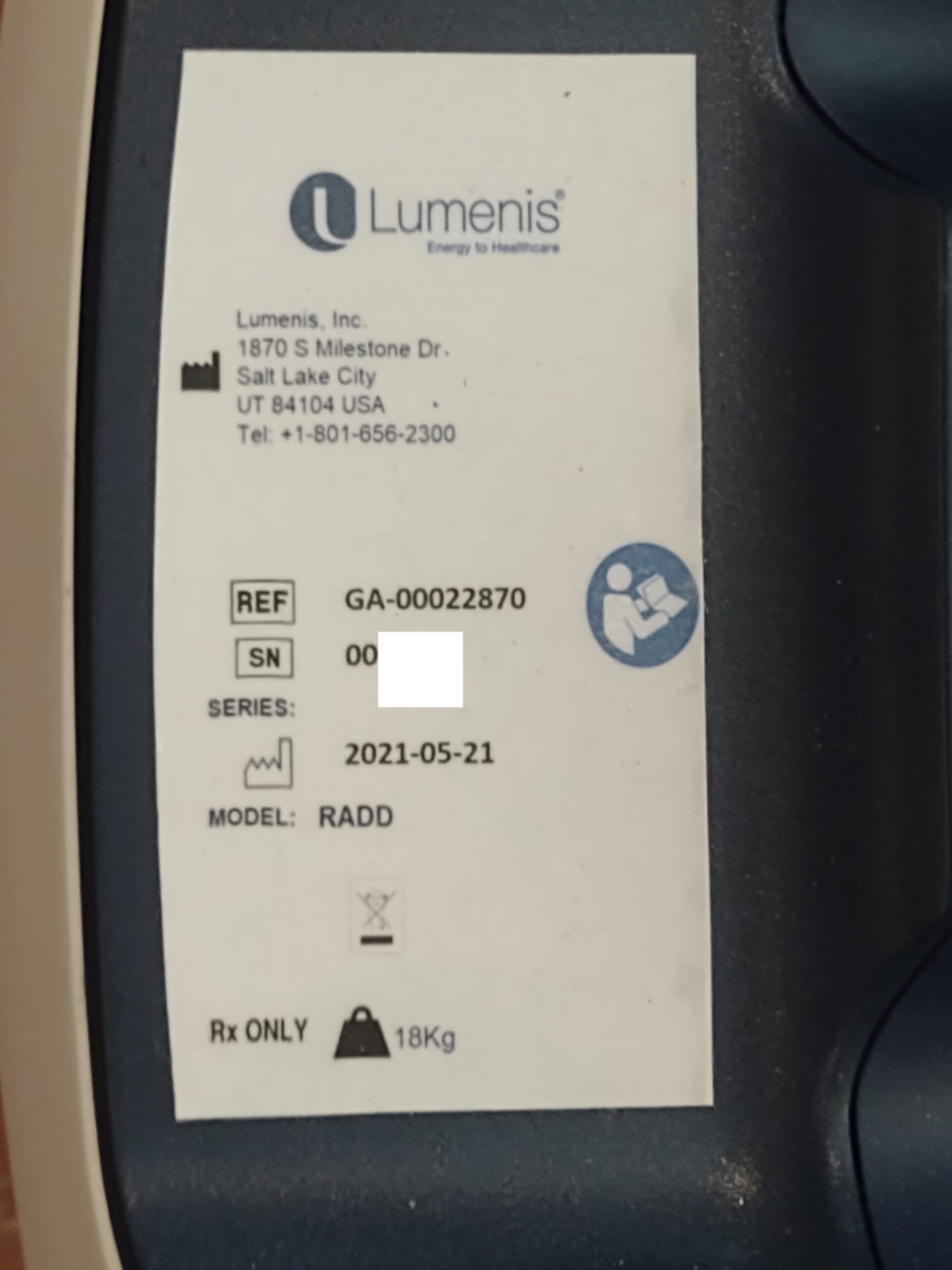 2021 Lumenis RADD Radio Frequency - for Body Contouring, Skin Smoothing and Tightening on the Face and Body, and Cellulite Reduction - Free Shipping & 90 Day Warranty (km/rob)x - Image 20
