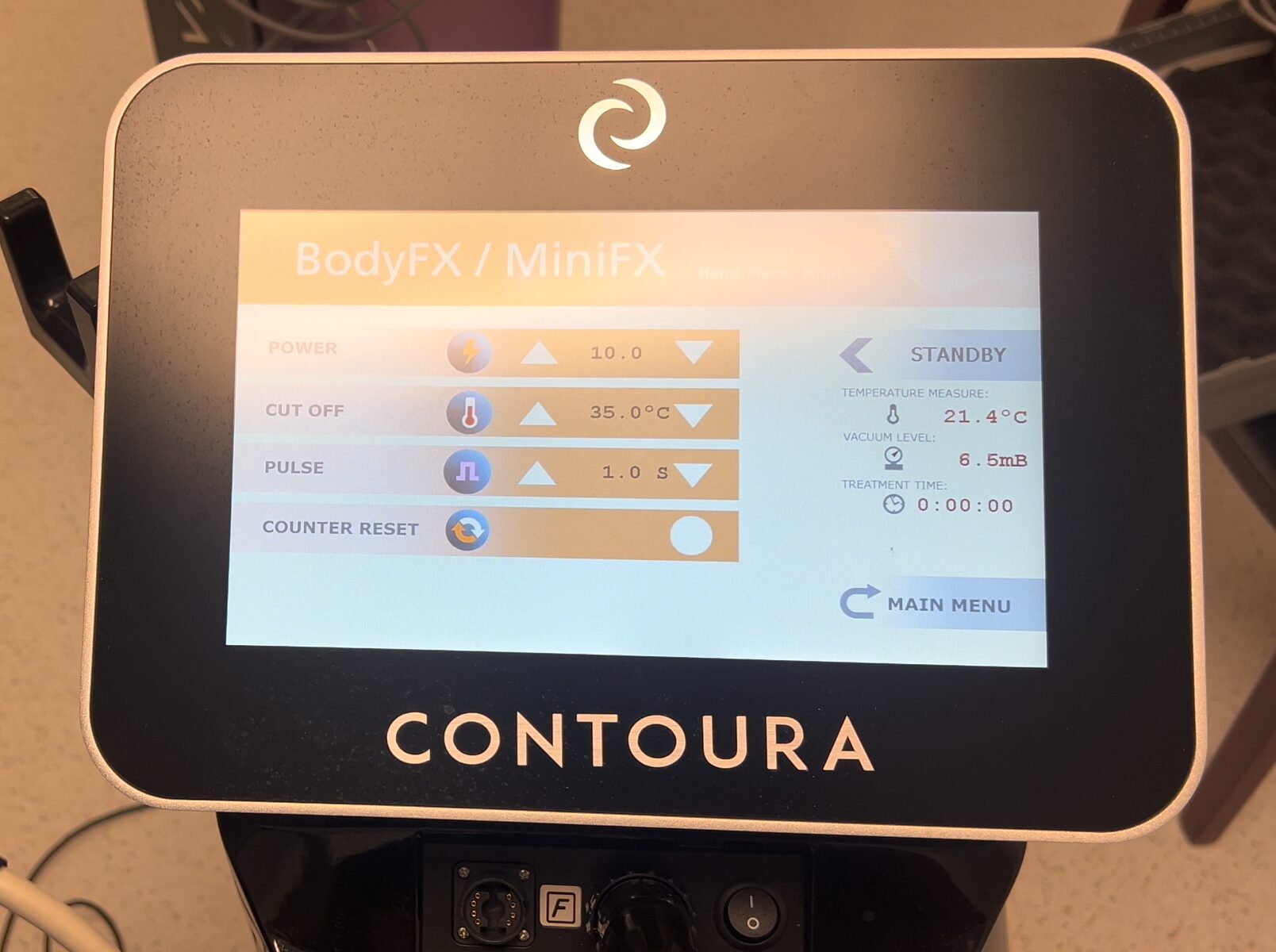 2018 InMode Contoura w/ (3) Handpieces - (1) Plus, (1) BodyFx, & (1) MiniFx Handpieces - Radio Frequency Cellulite Reduction & Smoothing & Skin Tightening - Perfect Condition - Free Shipping and Warranty (km/dan-ve)s - Image 6