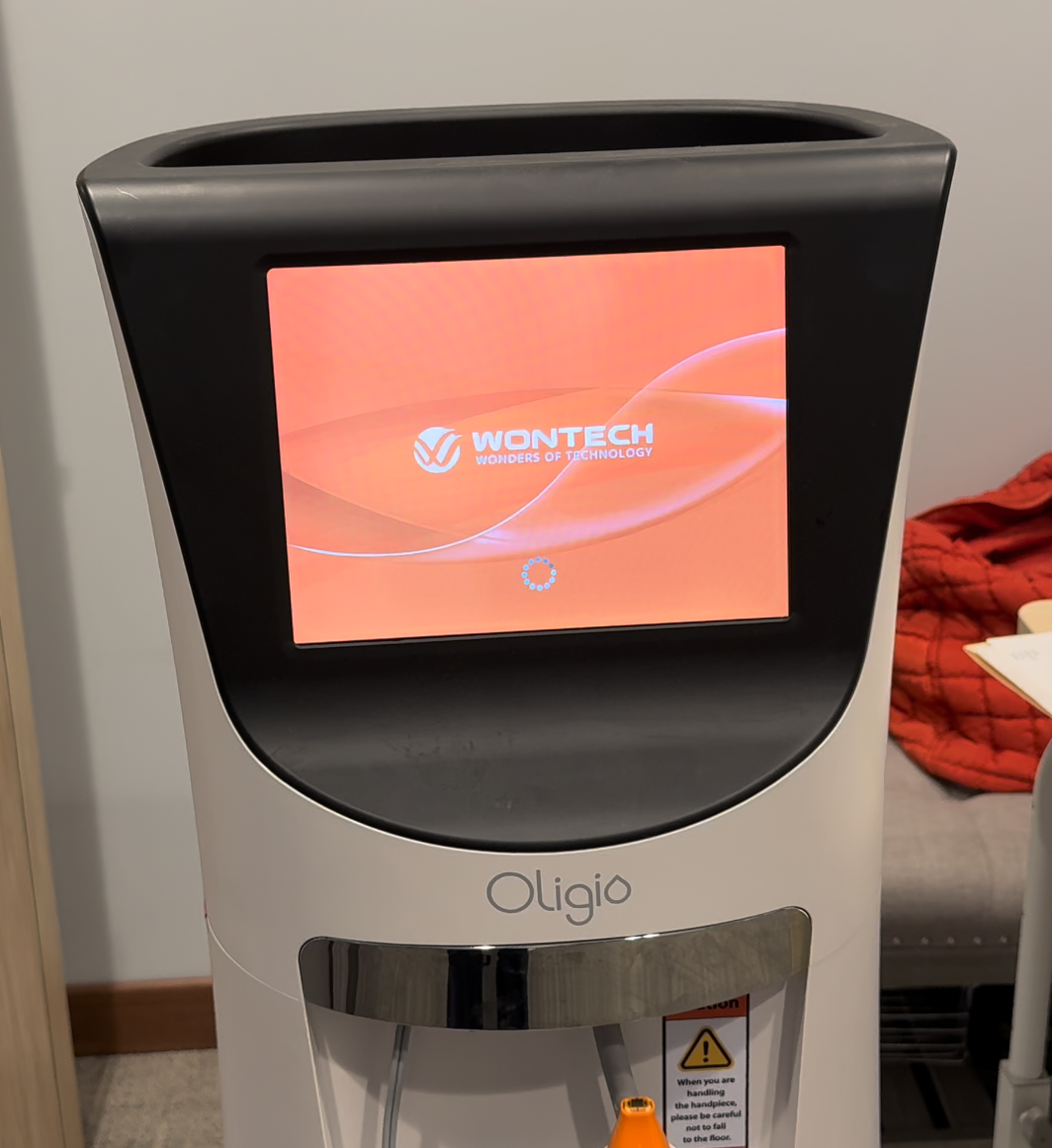 2023 Wontech Oligio Monopolar RF Non-Invasive Anti-Aging for the EYE AREA, FACE & NECK - Skin Tightening & Collagen Production - INCLUDES FREE RECERTIFICATION w/1 YEAR MANUFACTURER WARRANTY & CONSUMABLE PURCHASING SUPPORT - (km/ahn)s - Image 6