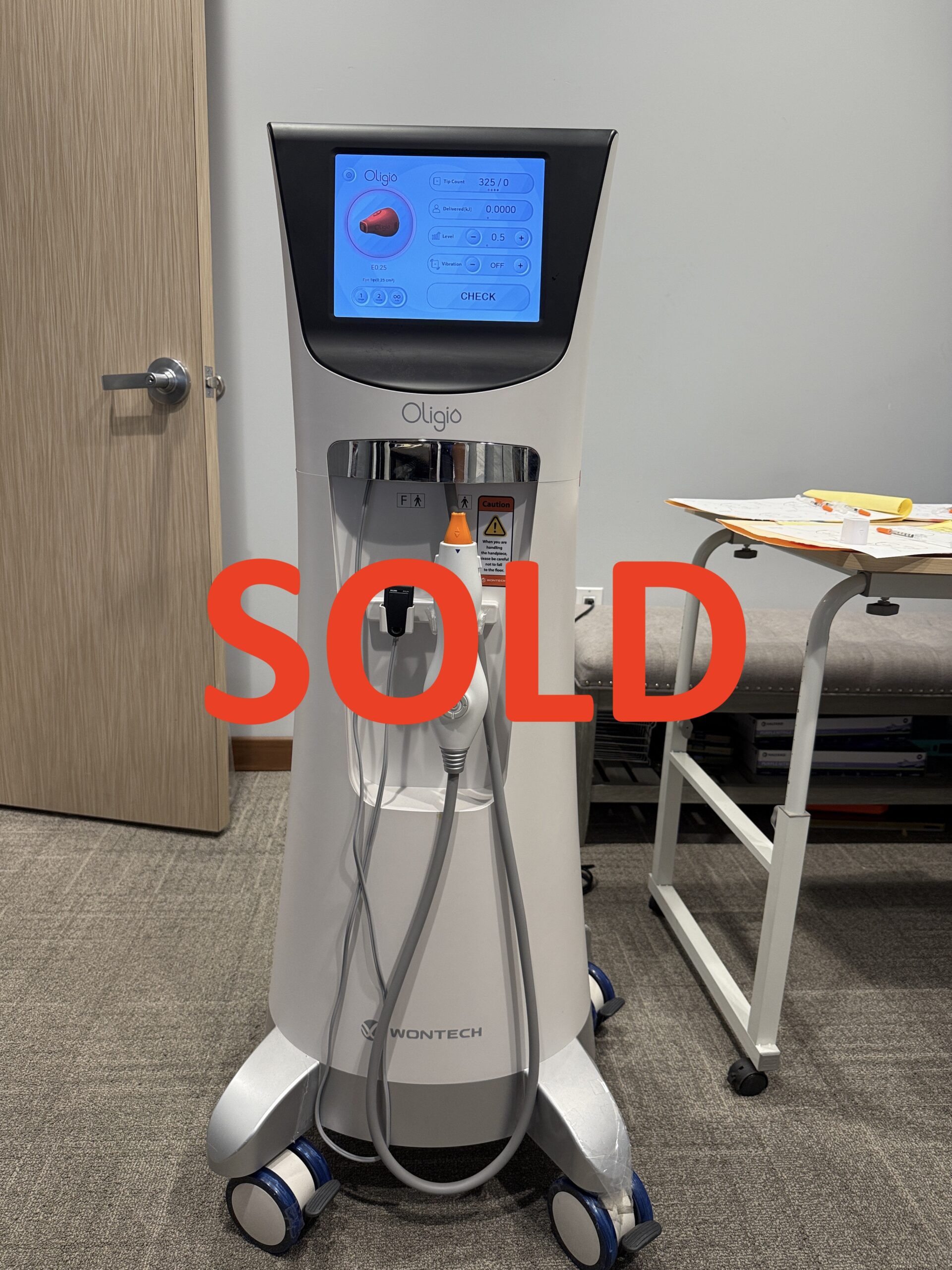 2023 Wontech Oligio Monopolar RF Non-Invasive Anti-Aging for the EYE AREA, FACE & NECK - Skin Tightening & Collagen Production - INCLUDES FREE RECERTIFICATION w/1 YEAR MANUFACTURER WARRANTY & CONSUMABLE PURCHASING SUPPORT - (km/ahn)s