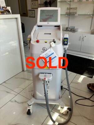 2022 Rohrer Epilaze Hair Removal for Skin Types I - VI - LOW PULSES - Includes 3 Handpieces Diode 810nm & (2) Nd Yag 1064nm Hair Removal Laser with Free Warranty & Shipping - NO CONSUMABLES REQUIRED (jp/jg46-01)s