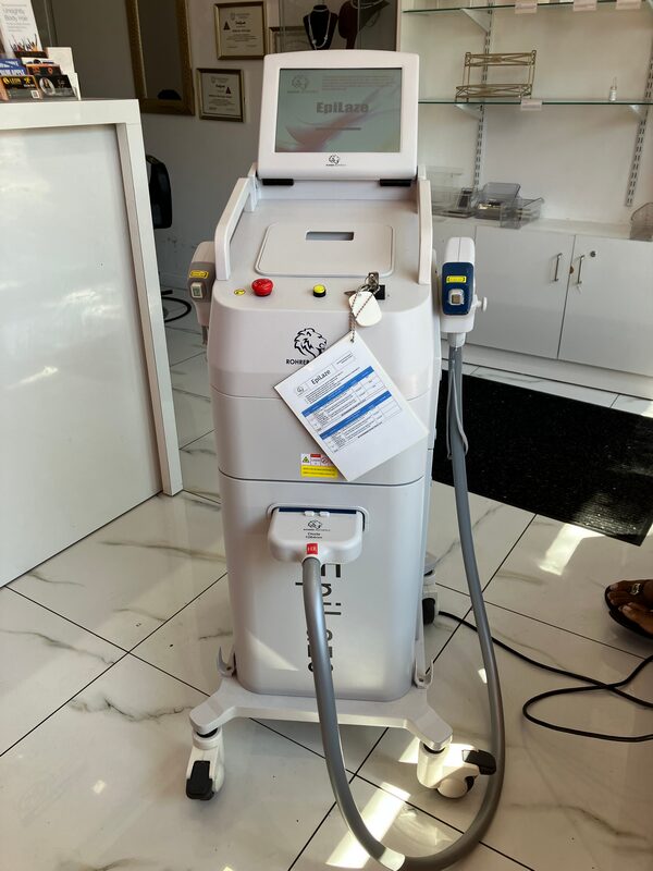 2022 Rohrer Epilaze Hair Removal for Skin Types I - VI - LOW PULSES - Includes 3 Handpieces Diode 810nm & (2) Nd Yag 1064nm Hair Removal Laser with Free Warranty & Shipping - NO CONSUMABLES REQUIRED (jp/jg46-01)s - Image 2