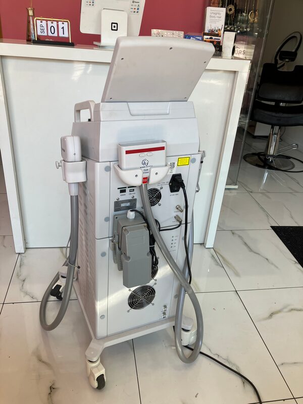 2022 Rohrer Epilaze Hair Removal for Skin Types I - VI - LOW PULSES - Includes 3 Handpieces Diode 810nm & (2) Nd Yag 1064nm Hair Removal Laser with Free Warranty & Shipping - NO CONSUMABLES REQUIRED (jp/jg46-01)s - Image 4