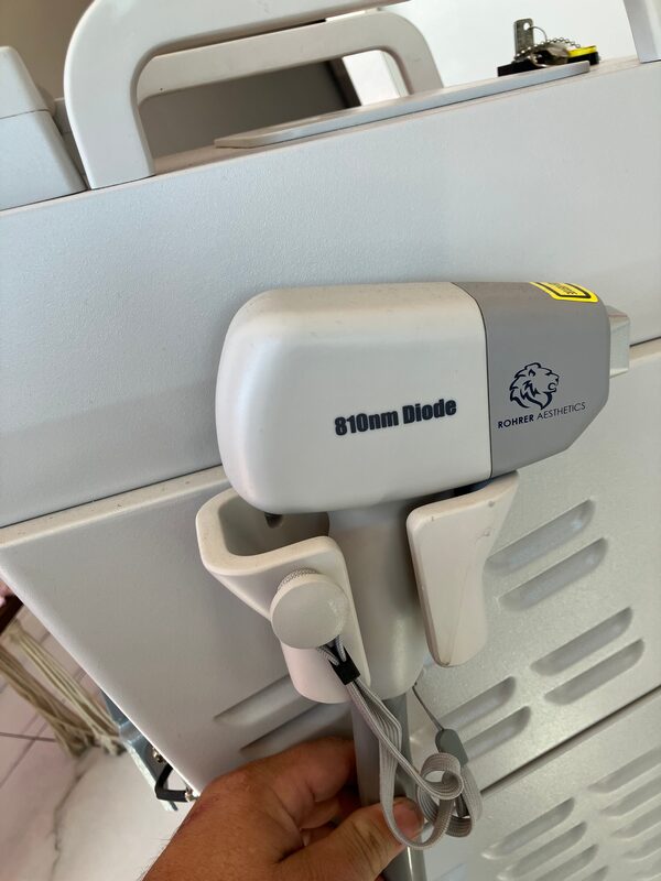 2022 Rohrer Epilaze Hair Removal for Skin Types I - VI - LOW PULSES - Includes 3 Handpieces Diode 810nm & (2) Nd Yag 1064nm Hair Removal Laser with Free Warranty & Shipping - NO CONSUMABLES REQUIRED (jp/jg46-01)s - Image 9