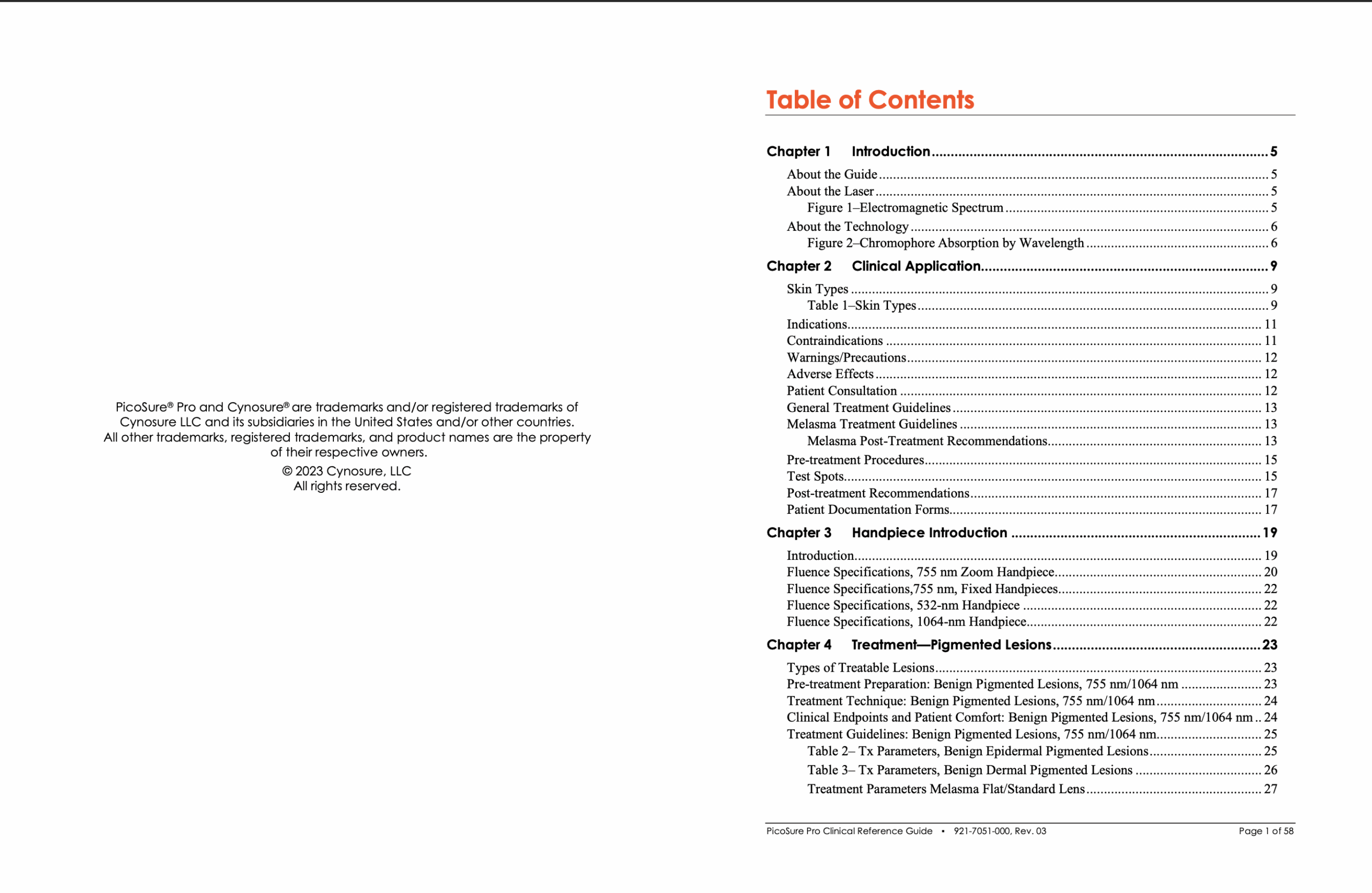 Cynosure PicoSure Pro Clinical Reference Guide – PDF Download - Image 4