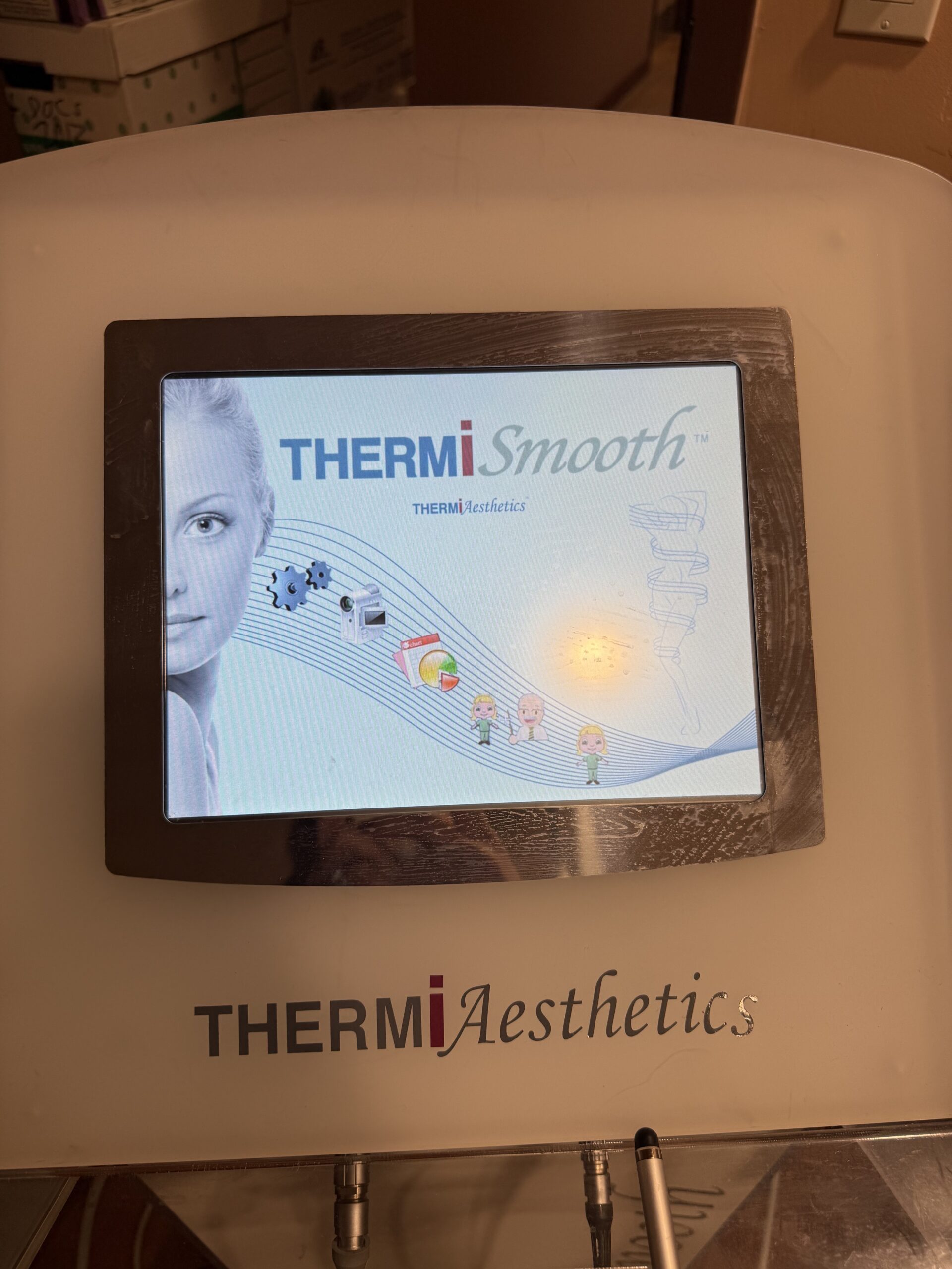 2014 Thermi Aesthetics Thermi250 ThermiSmooth - RF Cellulite Smoothing & Skin Tightening for the Face and Body - Free Shipping & Warranty (km/alv) - Image 6