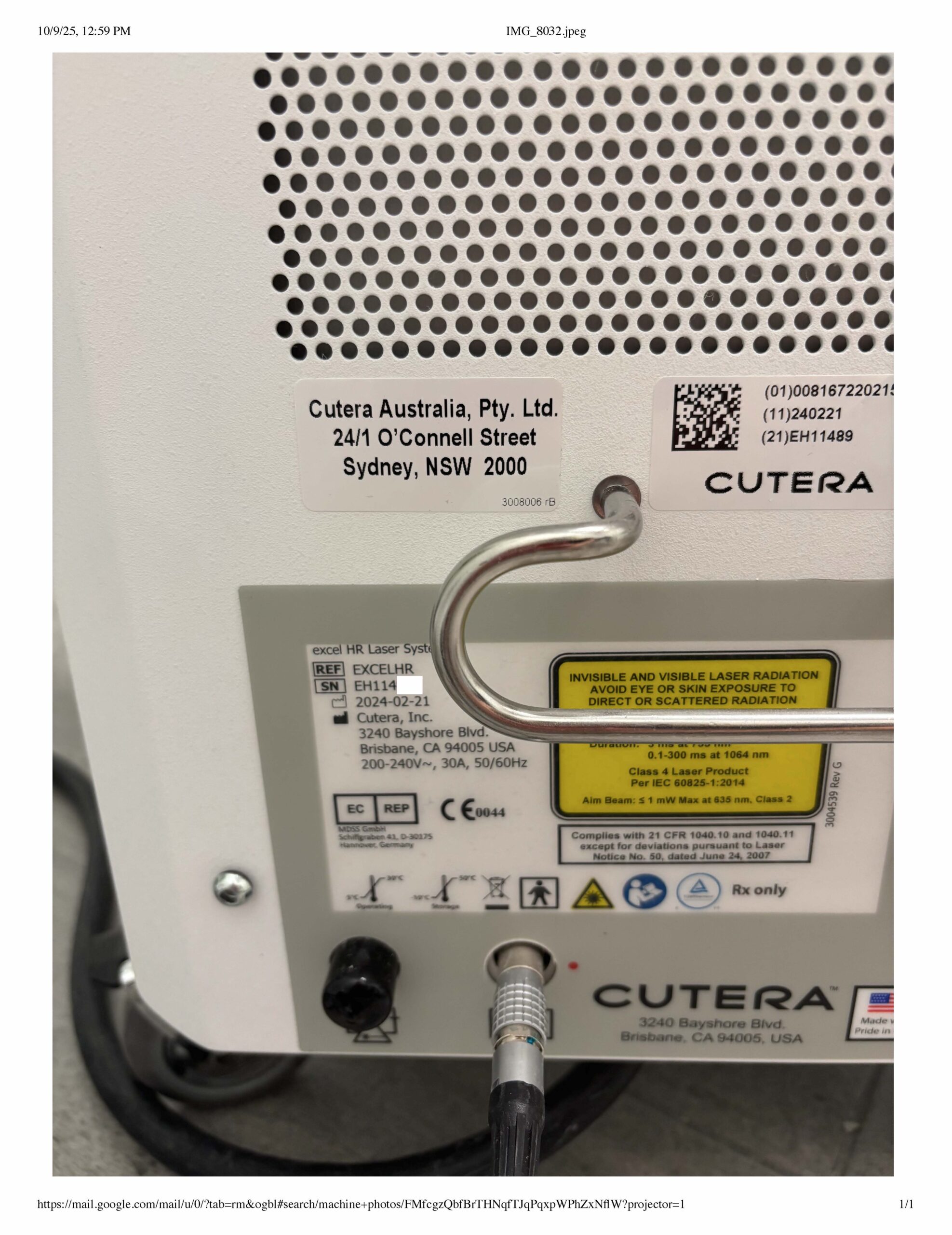 2024 Cutera Excel HR 1064nm + 755nm For Sale – Free Shipping - Image 17