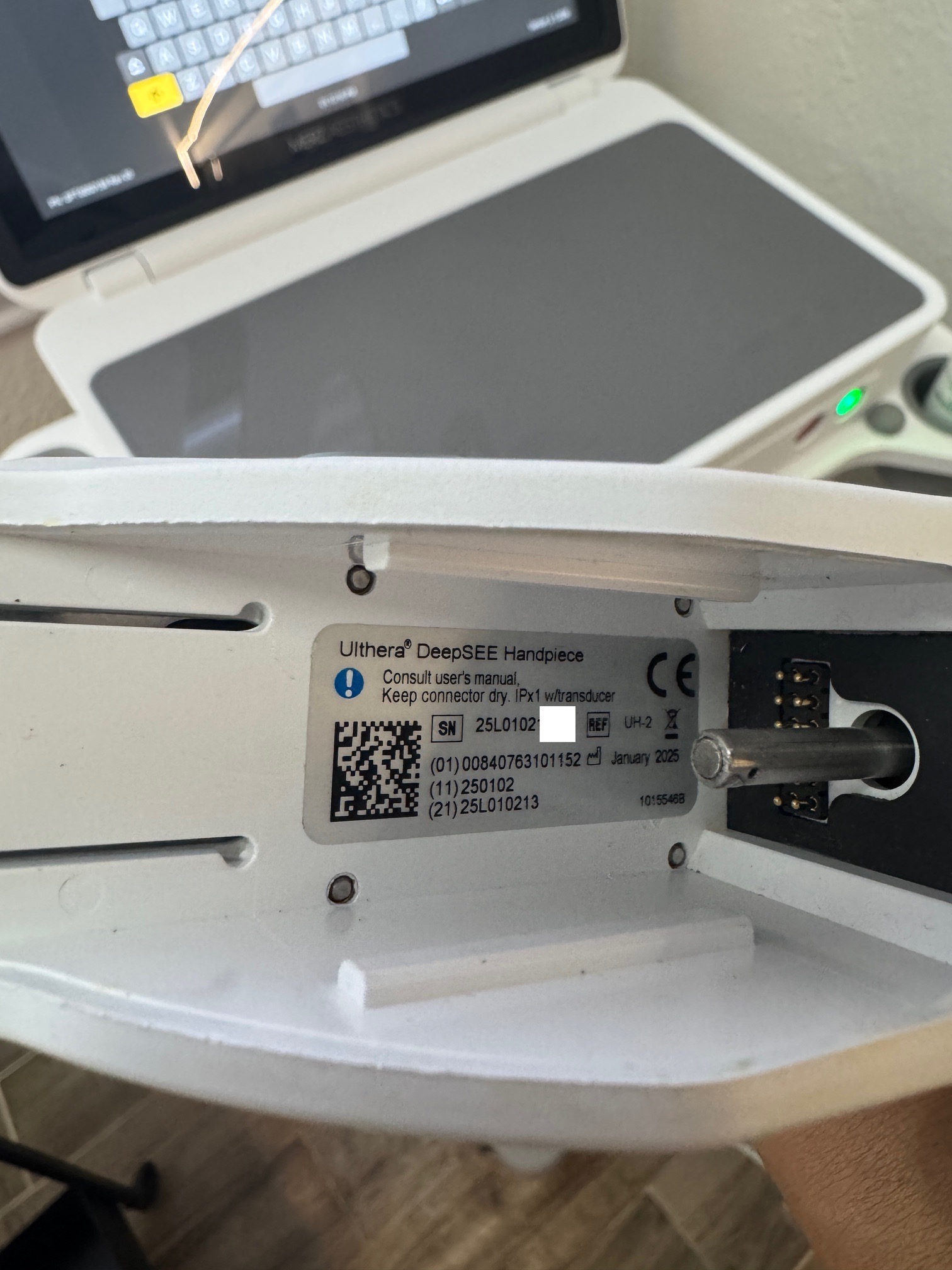 2025 Merz Ulthera Ultherapy Prime Ultrasound Skin Tightening System with UH-2 DeepSee Handpiece - Under Manufacturer Warranty Until 09/2026 -Free Shipping & Warranty (km/dol)s - Image 13