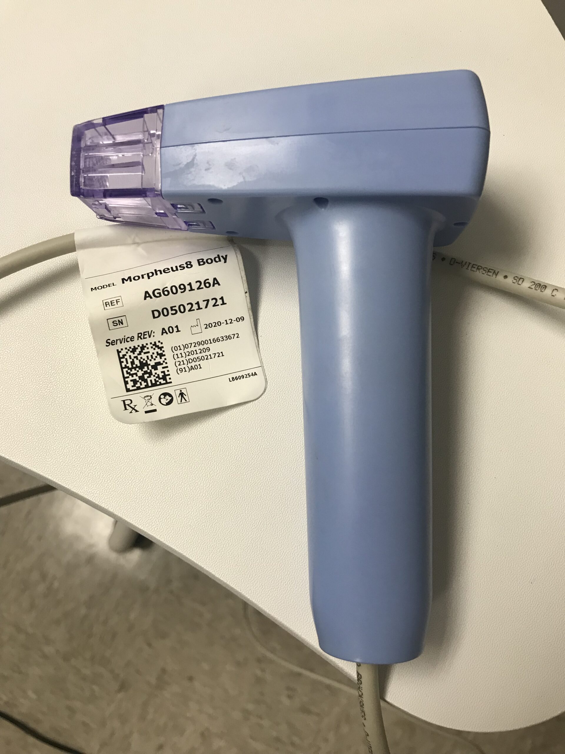 Inmode Votiva Morpheus8 body handpiece