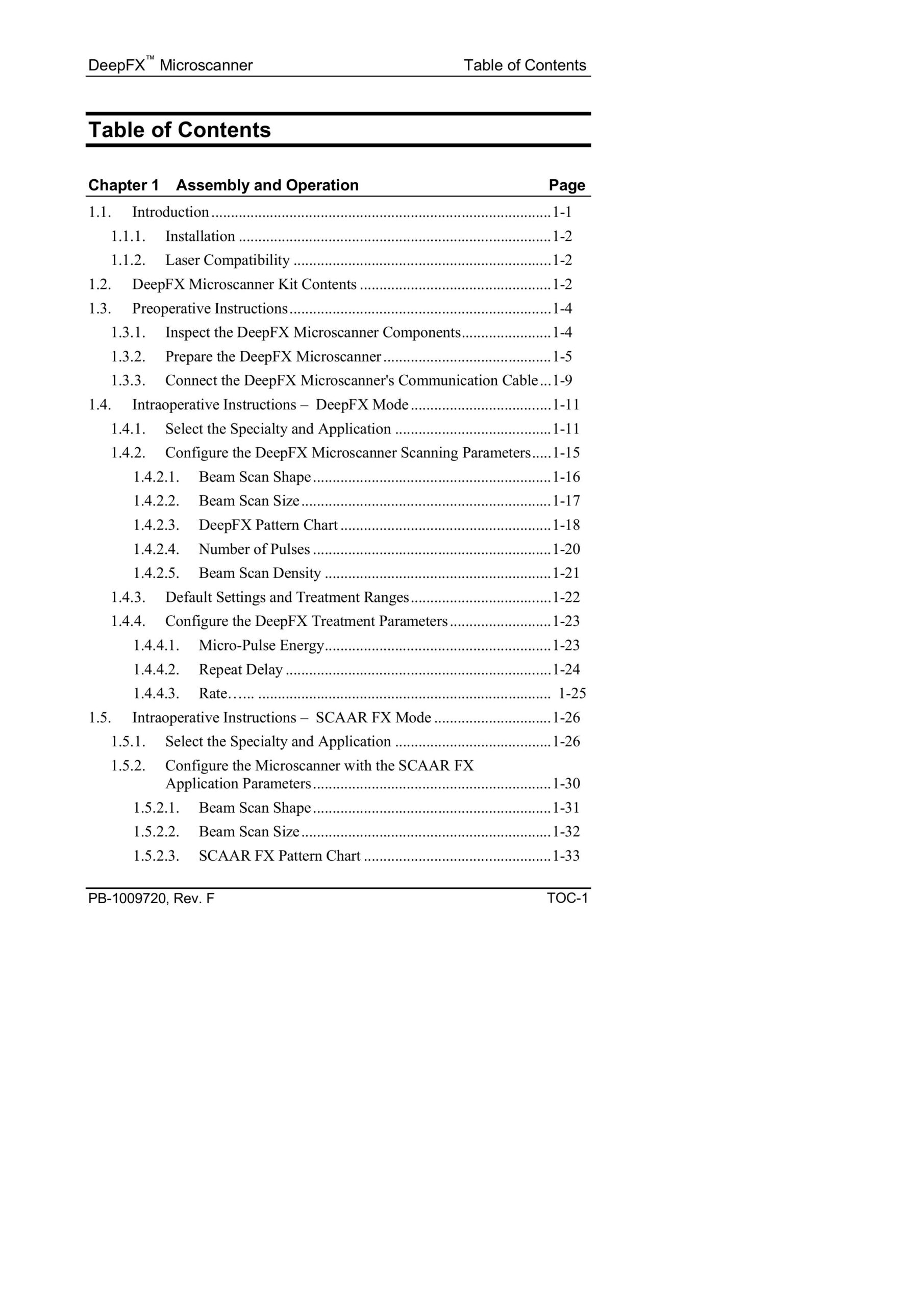 Lumenis DeepFX User Manual – PDF Download - Image 3