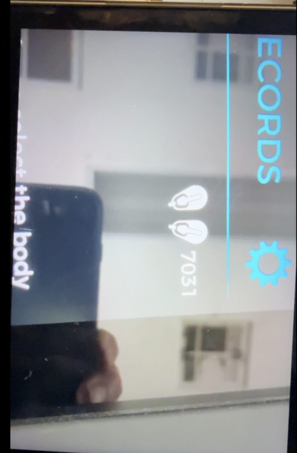BTL Emsculpt Neo large paddles pulse count screenshot close-up