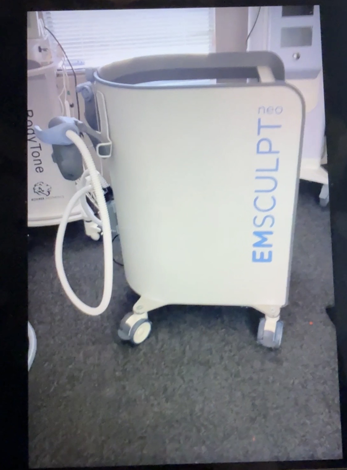 2022 BTL Emsculpt Neo Machine full left side view