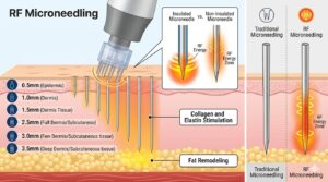 what microneedling tips actually do illustration