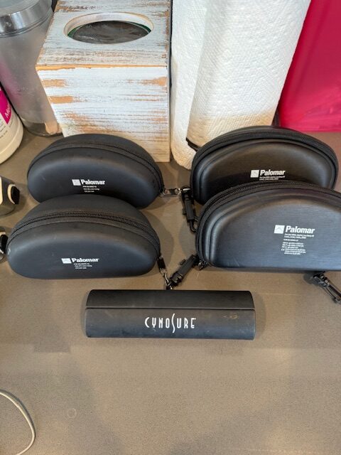 Cynosure Icon protective eyewear cases