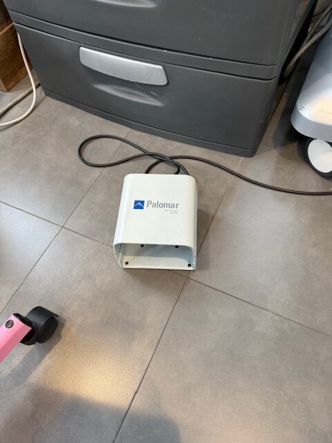 Cynosure Icon foot pedal control and power accessory