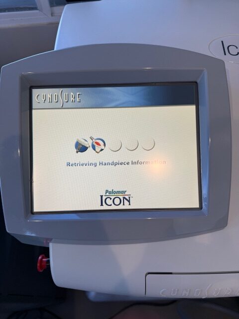 Cynosure Icon visible interface displayy