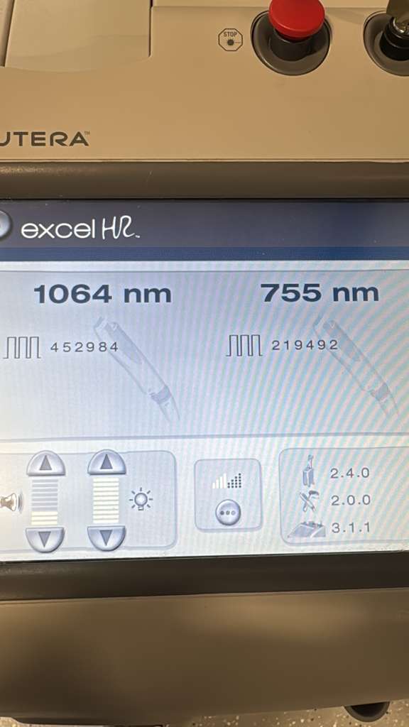 2016 Cutera Excel HR 1064nm + 755nm For Sale + Warranty - Image 5