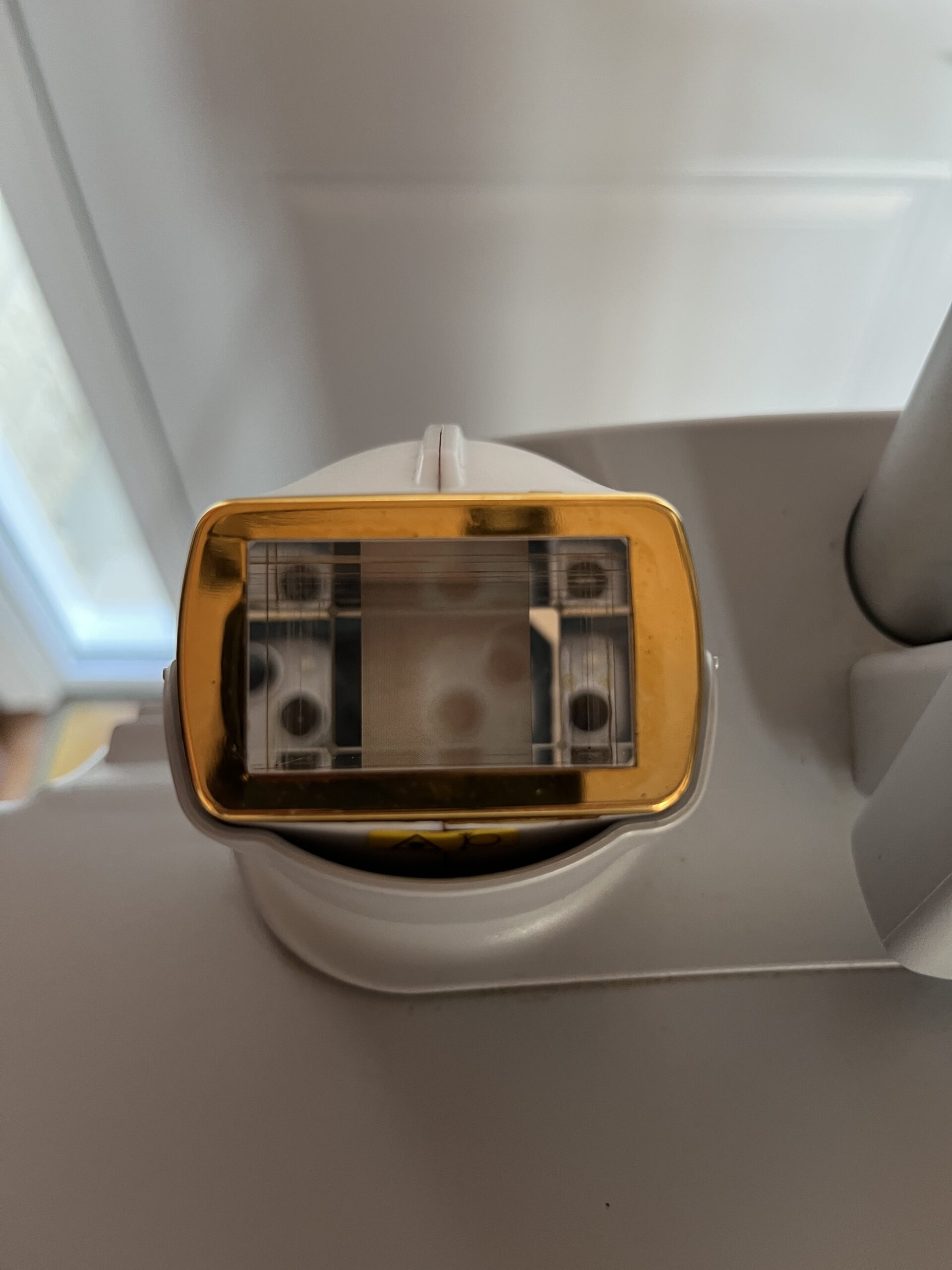 Cynosure Vectus large handpiece tip overhead view