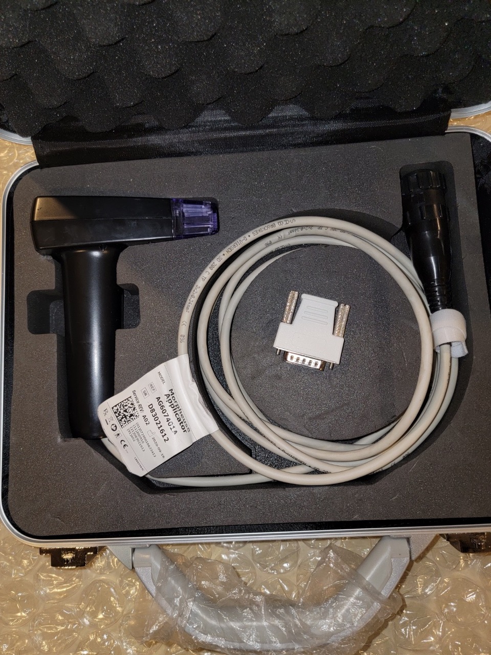 Morpheus8 Face Handpiece for InMode RF Pro system showing RF microneedling applicator