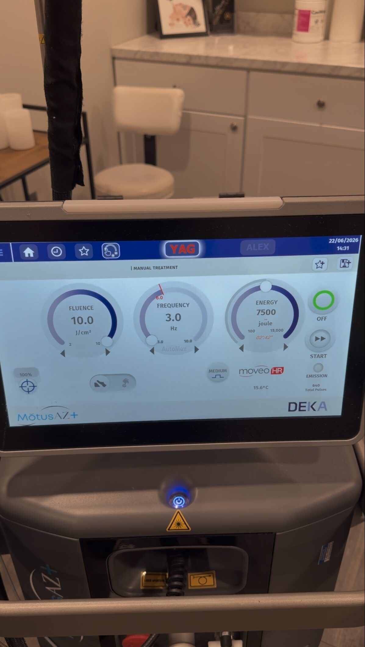 2021 Motus AZ Plus by Cartessa For Sale Treatment Alex Pulse Count Display