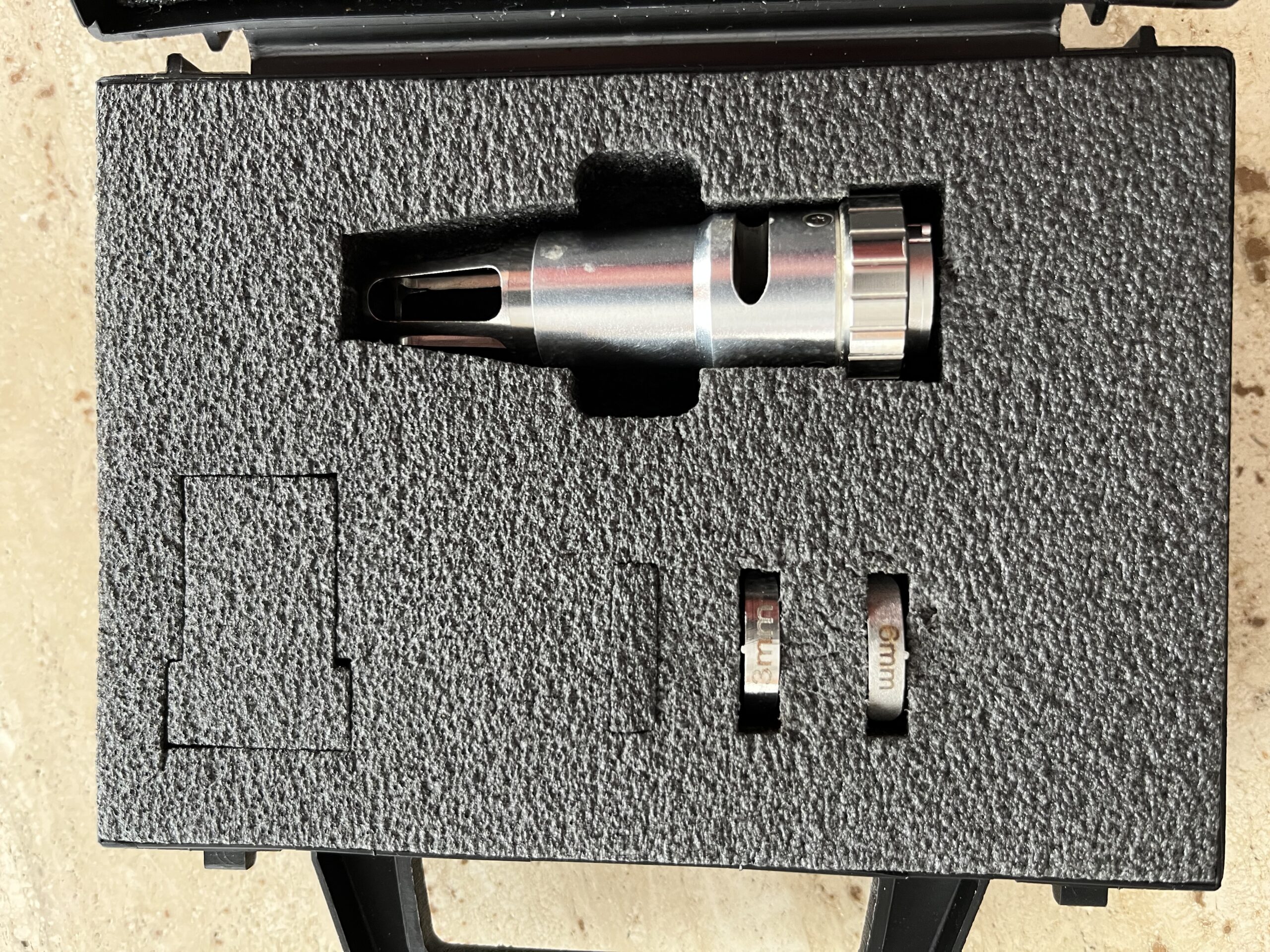 sharplight rapid-vanish LP laser 1064 spot sizes inside protective box