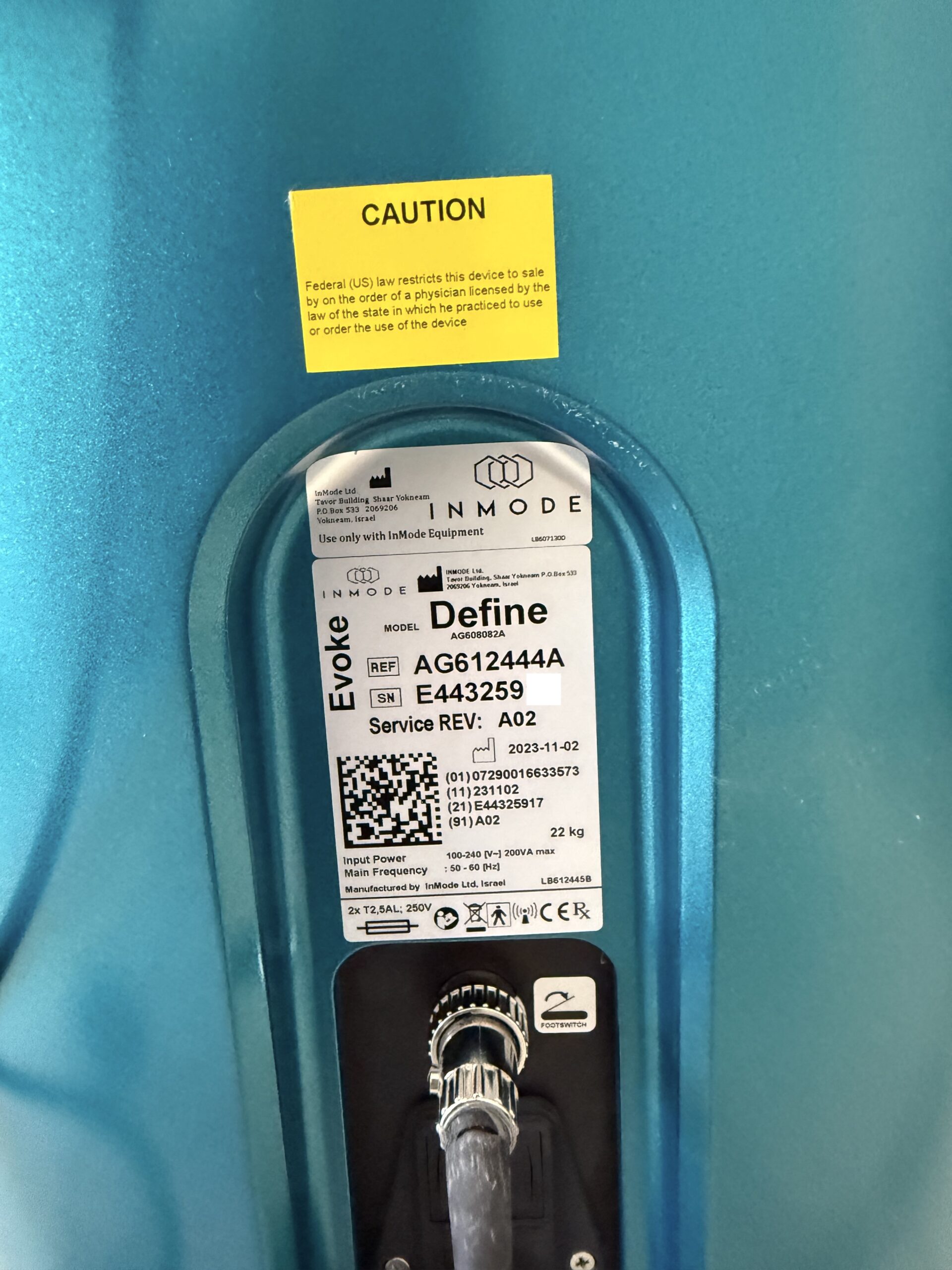 2023 Inmode Define For Sale w/ 4 Applicators - Image 32