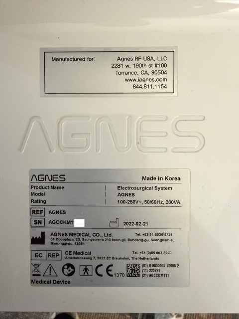 2022 Agnes Medical AMP RF Microneedling For Sale - Image 19