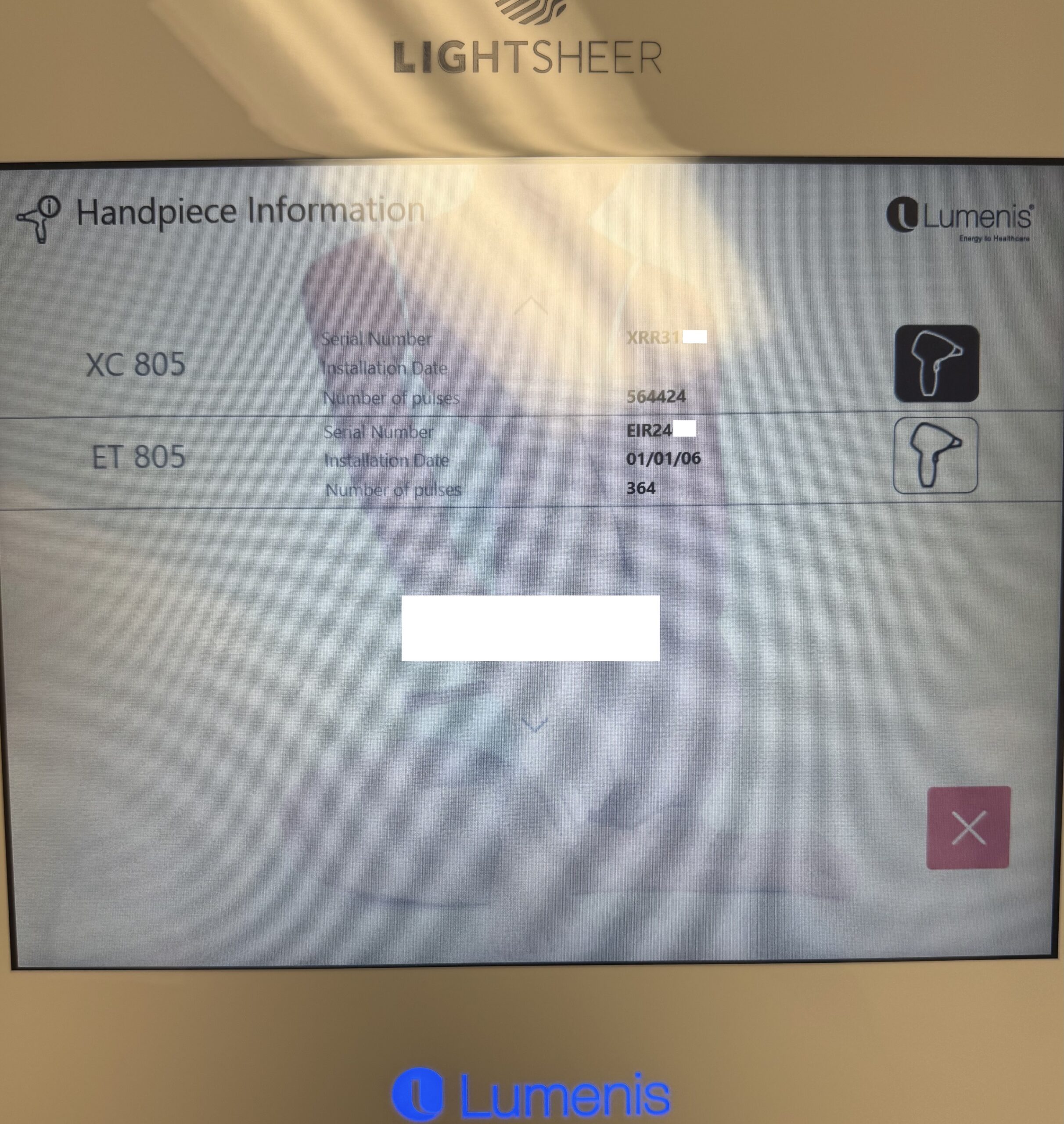 2022 Lumenis Lightsheer Quattro For Sale | 2 Handpieces - Image 9