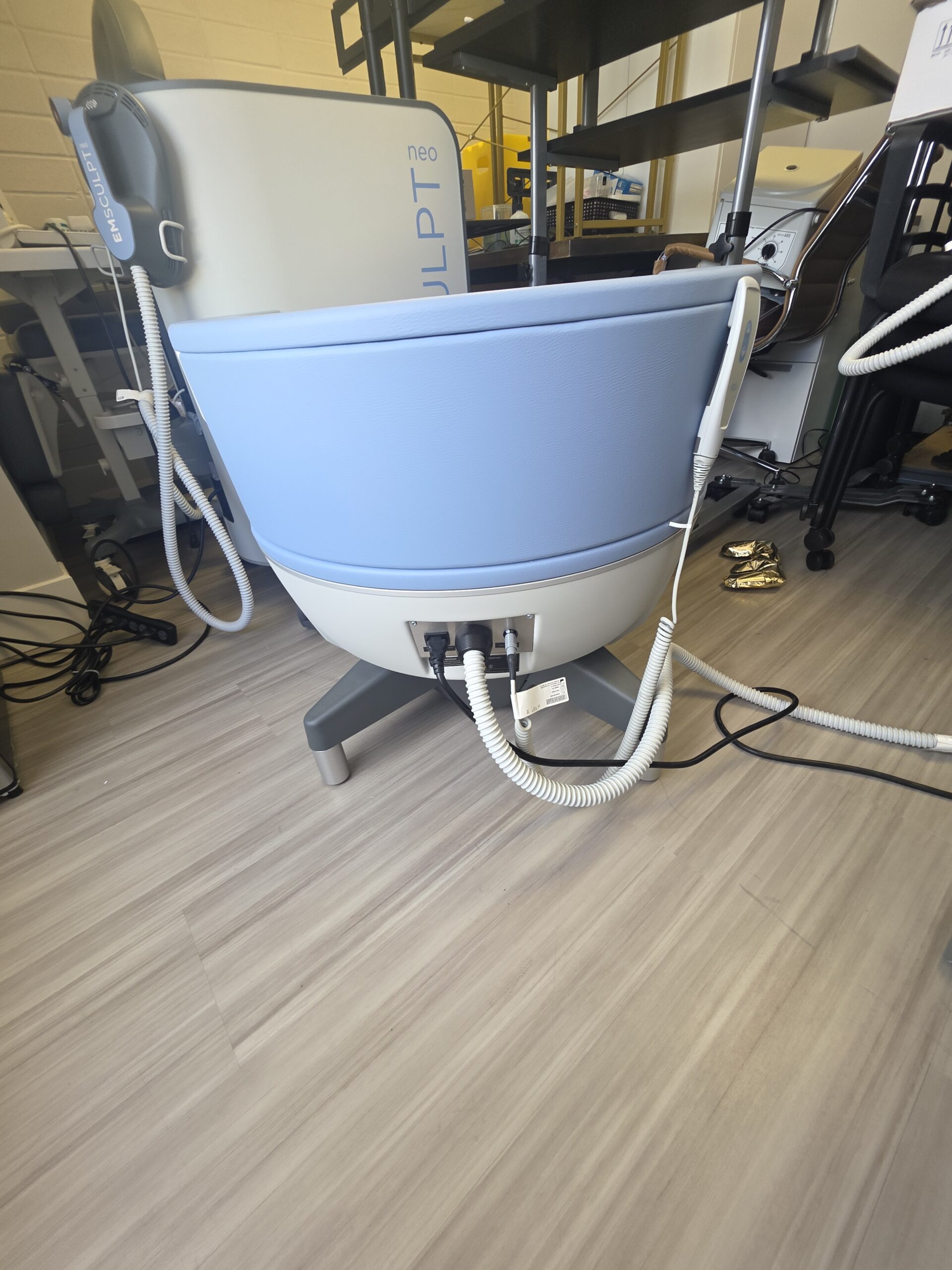 Emsella Chair left side view
