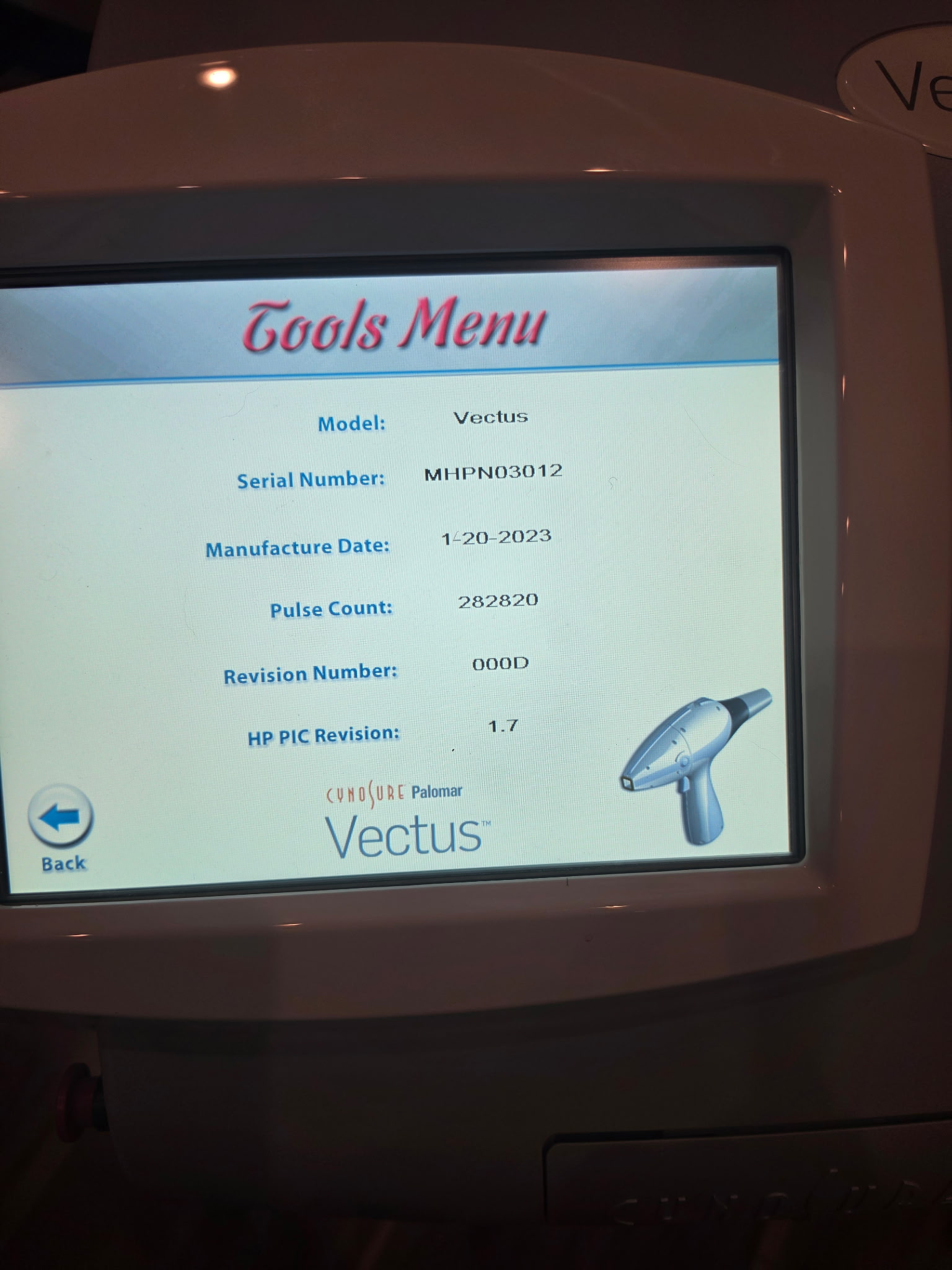 2019 Cynosure Vectus Diode Laser For Sale + New Handpiece - Image 24