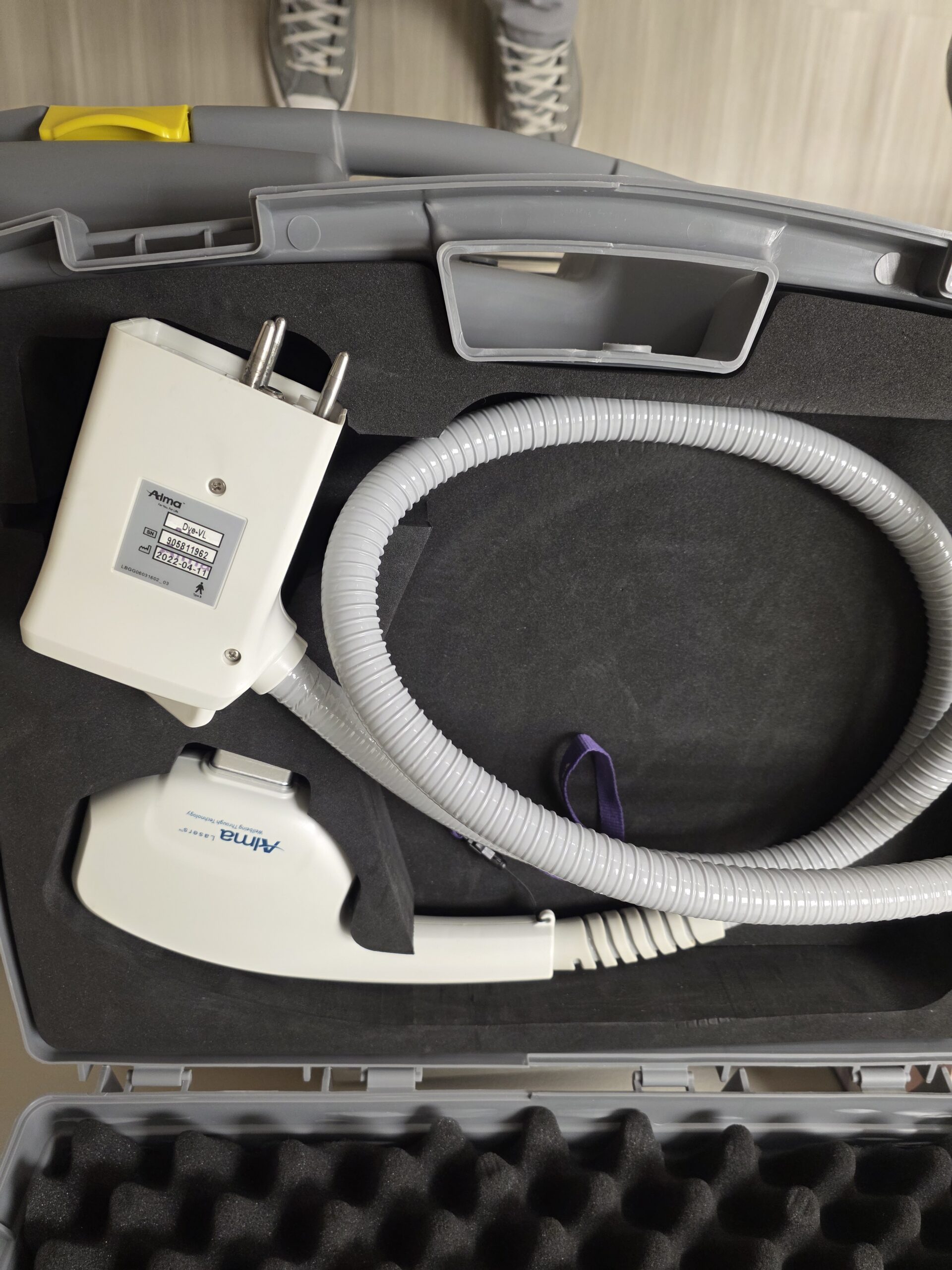 Harmony XL Pro Dye-VL handpiece overhead view