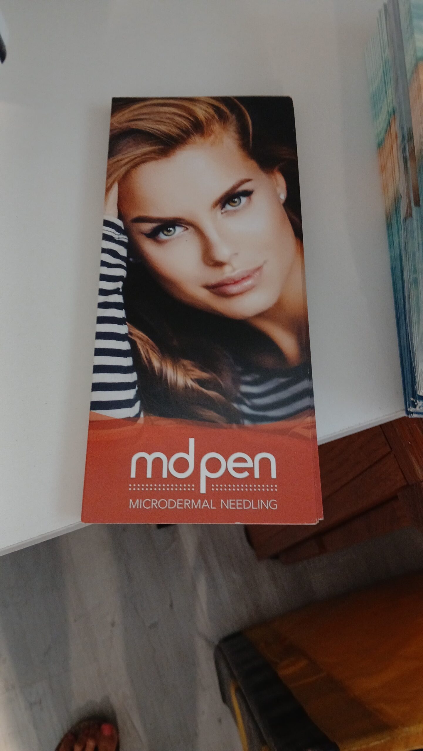 mdpen orange brochure front