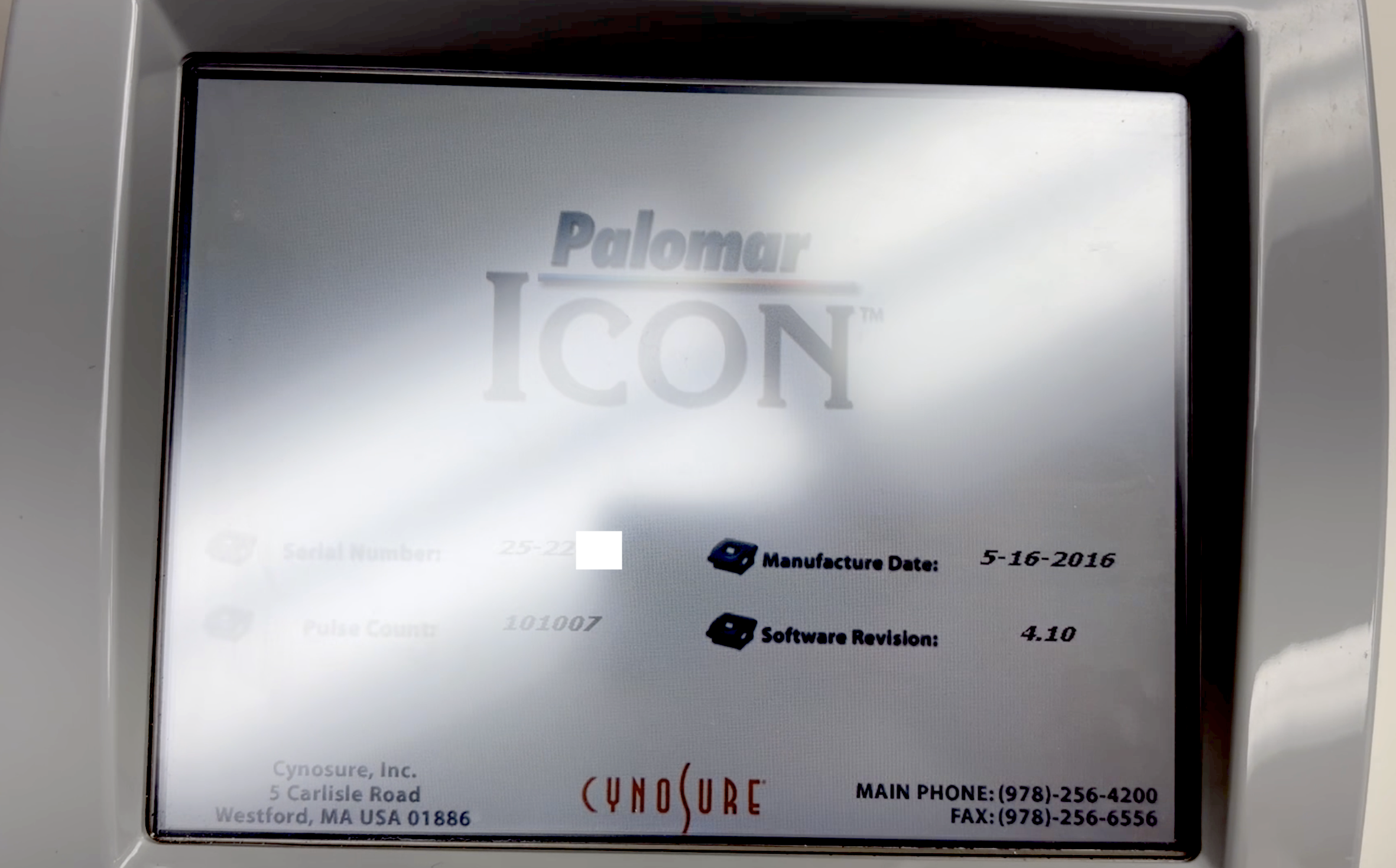 2016 Cynosure Icon IPL For Sale + 4 Handpieces - Image 6