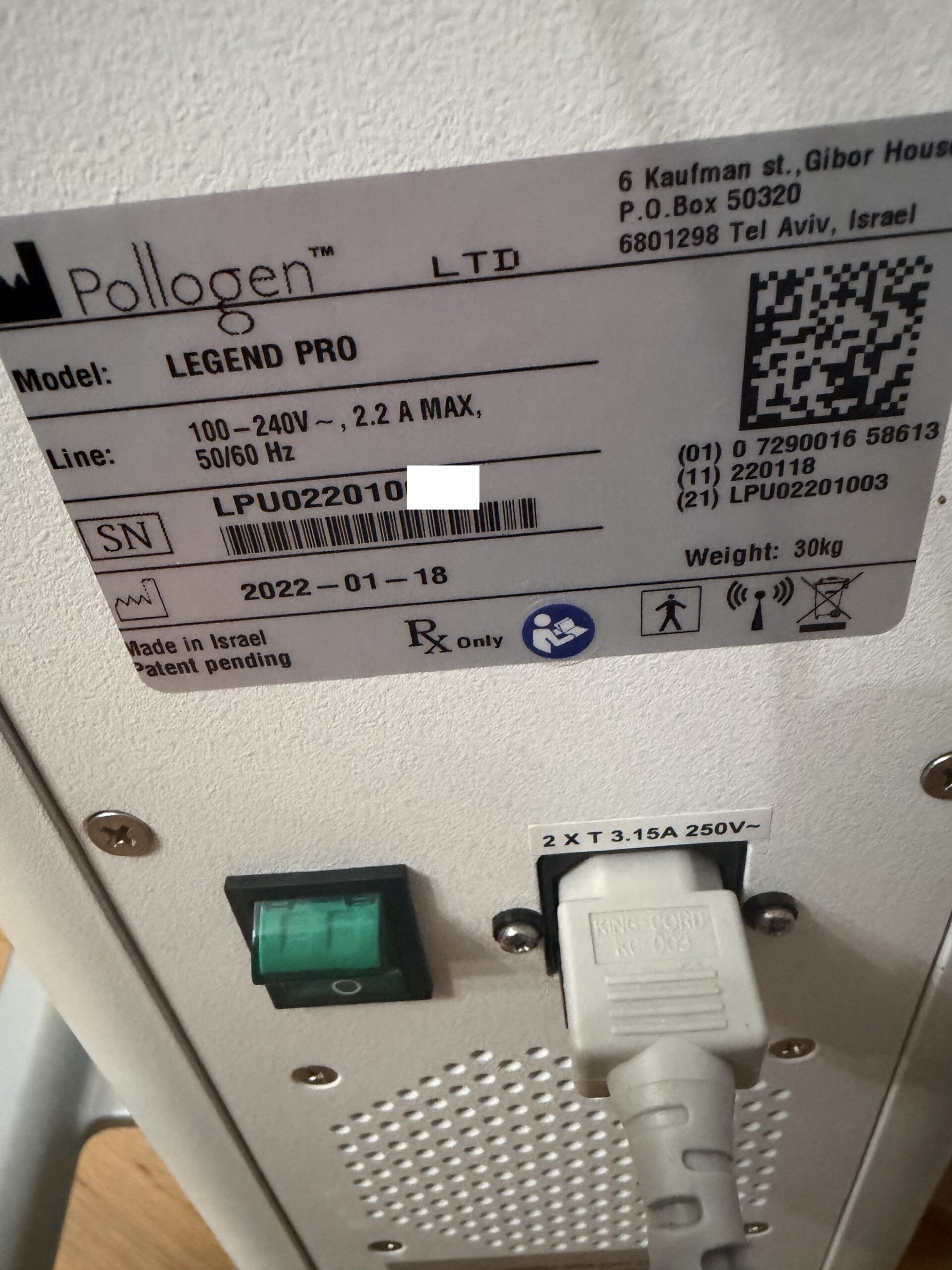 2022 Lumenis Legend Pro For Sale + 4 Handpieces - Image 20