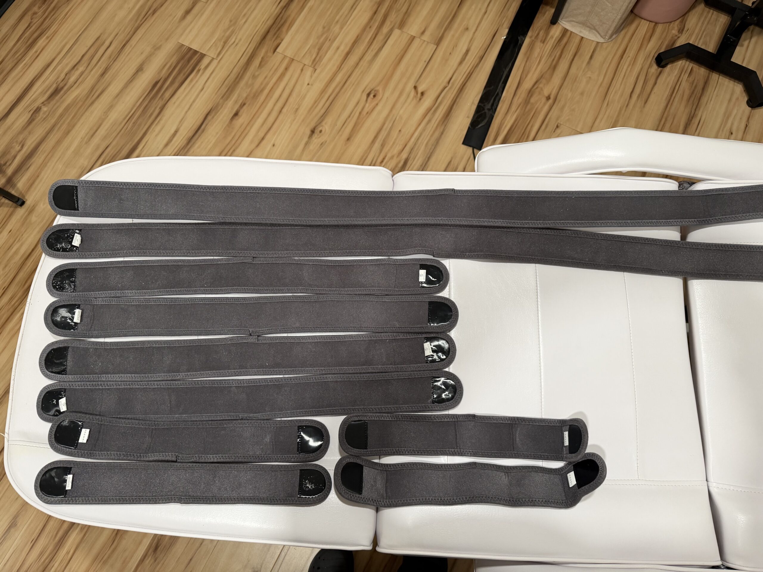 overhead view of EvolveX straps