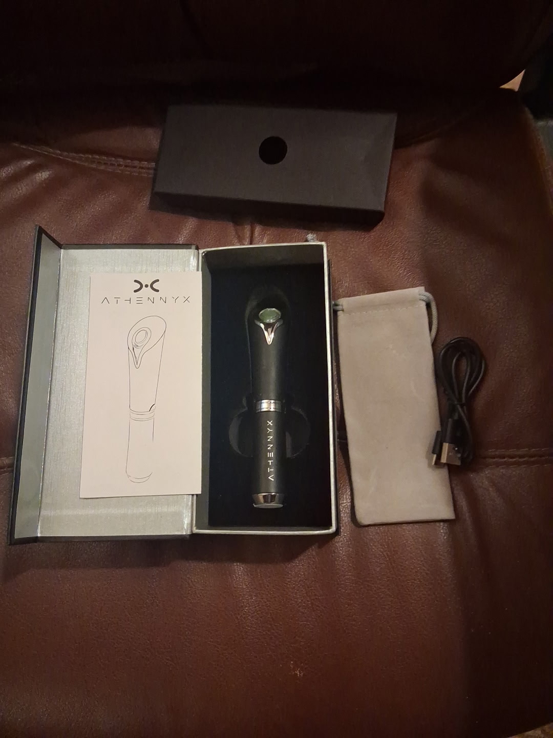 New 2025 Athennyx NYRIX-Z Black Jade EMS Eye Wand For Sale - Image 8