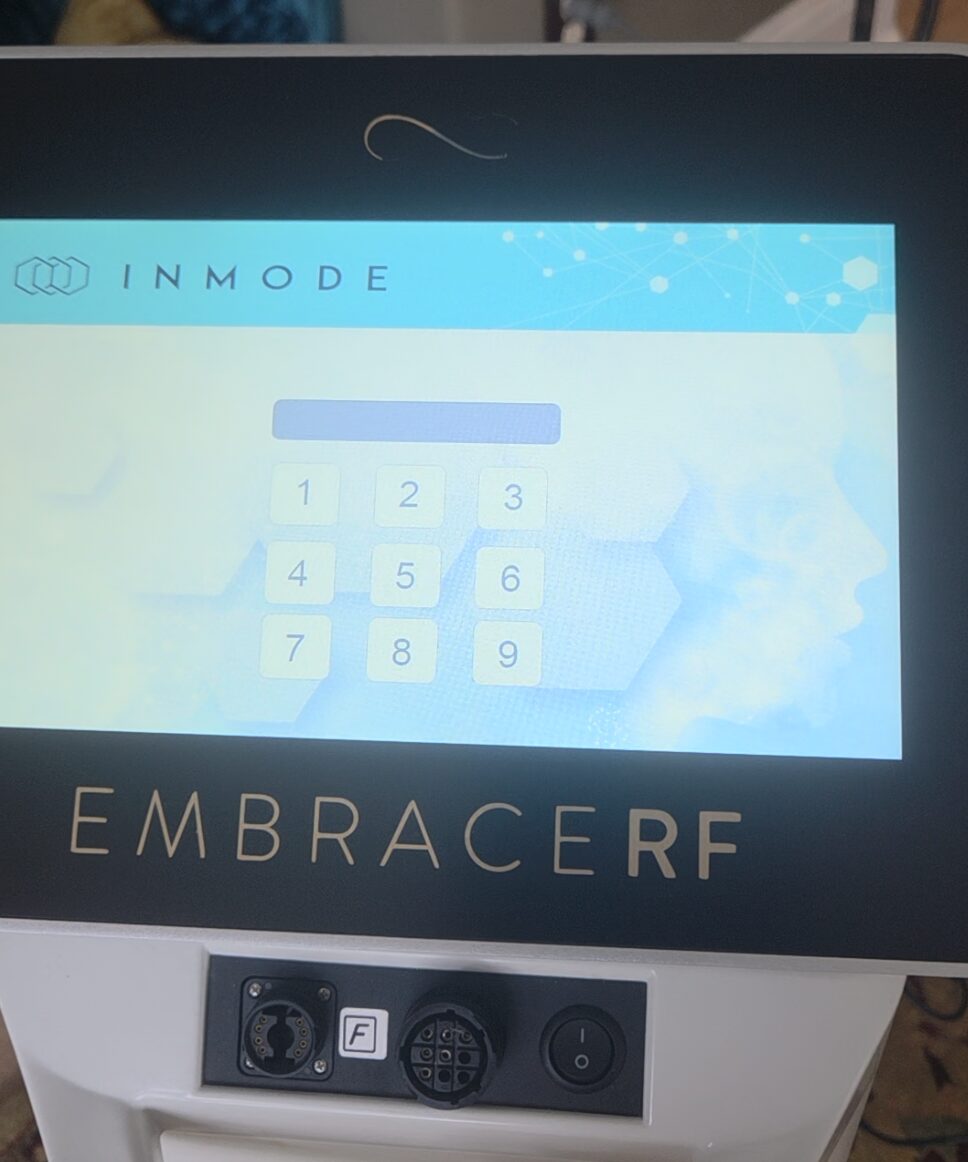 2019 InMode EmbraceRF with FaceTite & AccuTite For Sale - Image 8